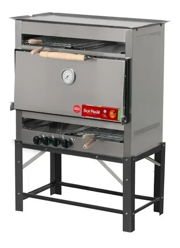 Horno 18 Pizzas Acero
